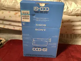 Ccd-g1 Sony Rare Vtg Open Box Color Video Camera Scarce