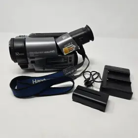 Ccd-tr3000 Sony Handycam 8mm Hi8 Steadyshot Camcorder Battery Charger Tested