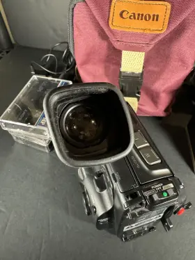 Ccd-tr303e Sony Handycam Video8 1990s Analogue Retro Camcorder Charger Bag #2