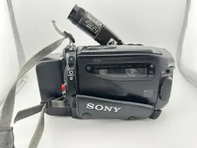 Ccd-tr31 Sony Vintage Video 8 Handycam Bag Strap Ac Adapter 3 Batteries #3