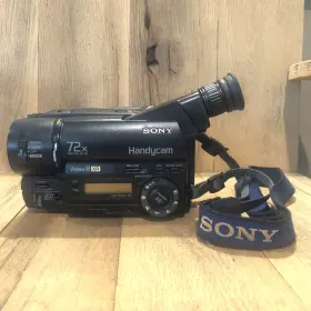 Ccd-tr425e Sony Handycam Video8 Xr 72x Zoom Camera Camcorder Player Works Read