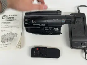 Ccd-tr614 Sony 8mm Handycam Video 8 Transfer With Remote Camcorder Tested Working #2