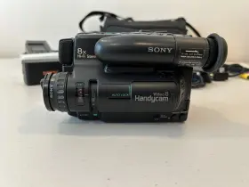 Ccd-tr7 Sony Handycam Video Camera Recorder 8x Hi-fi Stereo Camcorder Case #2