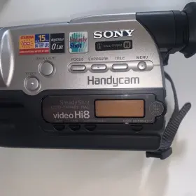 Ccd-tr748e Sony Pal Hi8 8mm Video8 Camcorder Watch Play Video Transfer #3