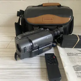 Ccd-trv25 Sony Handycam Vision Digital 8 Xr Video Camcorder 64x Optical Zoom #2