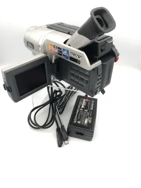 Ccd-trv408 Sony Ntsc Hi8 Camcorder 2.5 Inch Lcd Video Light - Transfer Vgc