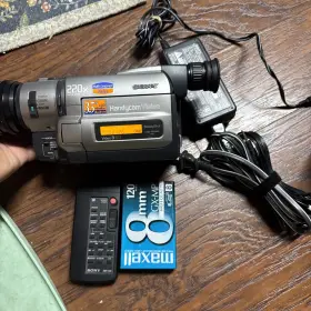 Ccd-trv45e Sony Handycam Hi8 8mm Camcorder Vcr Player Video Transfer Tested
