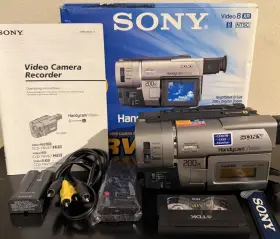 Ccd-trv47 Sony Handycam Ntsc Video 8 With Nightshot Tested Working
