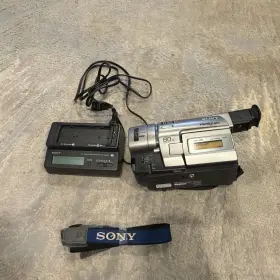 Ccd-trv80 Sony Stereo Hi8 8mm Video8 Camera Camcorder Japanese Version Works