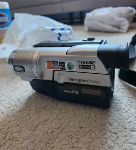 Ccd-trv96 Sony Rare Model Handycam Camcorder - Metallic Silver