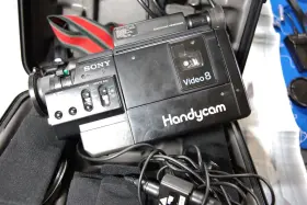 Ccd-v3 Sony Handycam Video 8 Camcorder Camera For Parts Only As Is #3