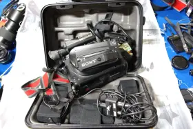 Ccd-v3 Sony Handycam Video 8 Camcorder Camera For Parts Only As Is