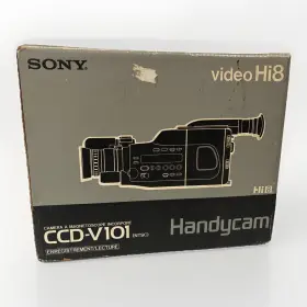 Ccd-vr101 Sony Hi8 Handycam Video Camcorder W Remote Manual Turns On