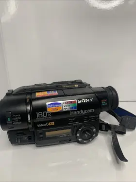 Ccd-tr416 Sony Ccdtr416 Handycam Hi-8 Analog Bundle With Case And Video Tapes Box #2