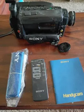 Ccv50 Sony 1991 Fully Working Handycam Video 8 Camcorder