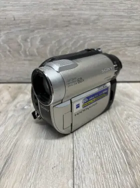 Dcr-dvd150e Sony Handycam Camcorder 60x Optical Zoom Dvd Memory Stick Silver