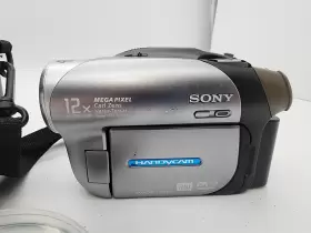 Dcr-dvd203 Sony Handycam Untested Mini Dvd Night 12x Zoom 480x Digital Camera #2