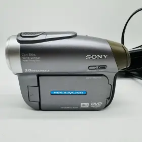 Dcr-dvd403e Sony Handycam Dcr-dvd403 Mini Dvd Camcorder Nightshot Wide Lcd And Charger Tested #2