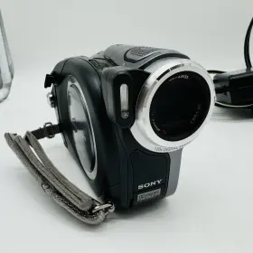 Dcr-dvd403e Sony Handycam Dcr-dvd403 Mini Dvd Camcorder Nightshot Wide Lcd And Charger Tested