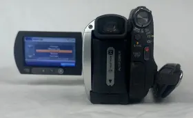 Dcr-dvd508 Sony Handycam Camcorder With Ac Power Adapter Battery Charger And Bag #2