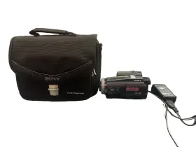 Dcr-hc1000 Sony Handycam Minidv 3ccd Camcorder Camera Charger Bag Tested