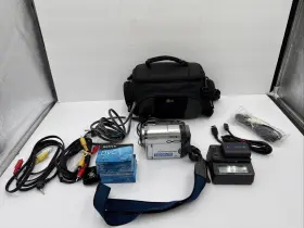 Dcr-hc15 Sony Handycam Digital Video Camcorder Works With All Accessories And Bag