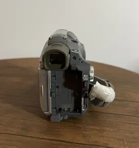 Dcr-hc22e Sony Handycam Handheld Minidv Camcorder Silver Tested #3