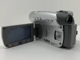 Dcr-hc46 Sony Handycam Camcorder With Charger Dock Remote X2 Batteries 1 Tape #3