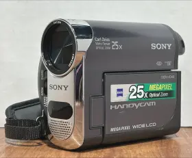 Dcr-hc48 Sony Handycam 25x Opt Zoom Mini Dv Compact Digital Camcorder No Battery