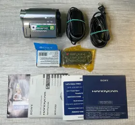 Dcr-hc62 Sony Mini Dv Camcorder Battery Ac Adaptor Charger Manuals Tested #2