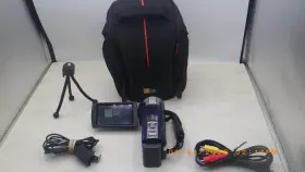 Tdy026691 Sony Dcr-hc63 Handcam Has Charging Cord Carrying Bag 1 Gb Sd Card