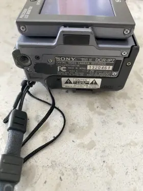Dcr-ip7 Sony Network Handycam Ip - Drained Battery No Charger #2