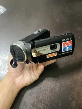 Dcr-pj6e Sony Handycam Sx22e Video Camcorder Bundle With Projector Tested #2