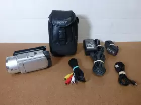 Dcr-sr100 Sony Handycam 30gb Hdd Video Camcorder With Nightshot And Accs
