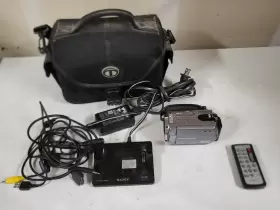 Dcr-sr82 Sony Handycam Hdd Digital Zoom Handheld Camcorder For Parts Repair