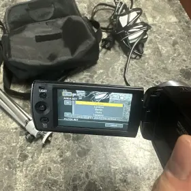 Dcr-sx22 Sony Handycam Digital Video Camcorder With Battery And Charger Tested Works #2