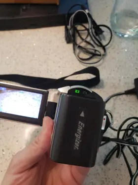 Dcr-sx40 Sony 4 Gb Camcorder - Silver Battery Not Working #3