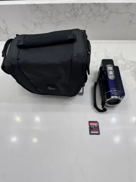 Dcr-sx43 Sony Handycam 60x Zoom Digital Video Camera Tested Works No Charger