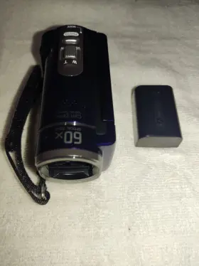 Dcr-sx44e Sony Handycam Dcr-sx44 Digital Camcorder Blue - Untested Read Description #3