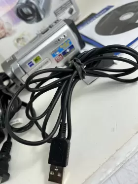 Dcr-sx85 Sony Dcr-sx85/s 70x Extended Zoom Camcorder Digital Video Charger Battery Cables #3