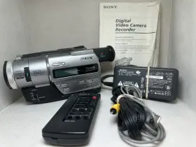 Dcr-tr7000 Sony Digital 8 Camcorder Hi8 8mm Video Playback Tested