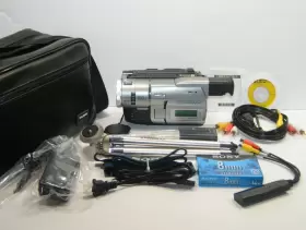 Dcr-trv103 Sony Refurbished Digital8 Hi8 8mm Camcorder Kit Transfer To Pc/laptop