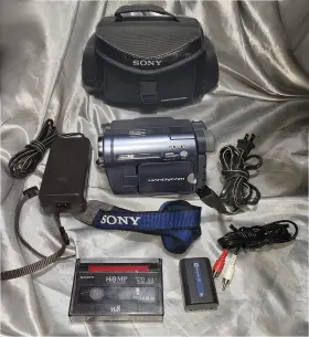 Ccd-trv128 Sony Dcr-trv128 Hi8 Handycam Video Camera Recorder With Case - Tested Nice #2