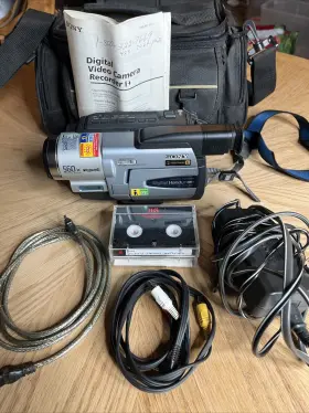 Dcr-trv130e Sony Handycam Dcr-trv130 Camcorder Nightshot Digital8 Video Camera No Battery