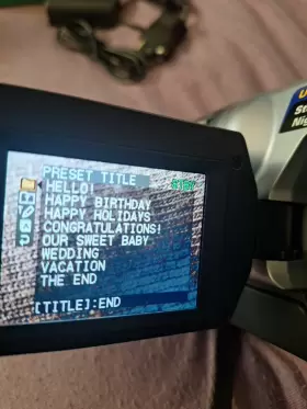 Dcr-trv250 Sony Handycam Digital 8 Camcorder Nightshot Battery Charger Tested #2