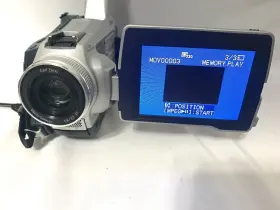Dcr-trv27 Sony Camcorder- Parts/ Repair With Charger Batts Memory Card - Read #3