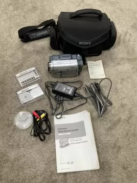 Dcr-trv460 Sony Handycam Digital 8 Hi8 8mm Video Camera Recorder Tested Great