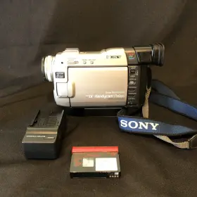 Dcr-trv9 Sony Handycam Mini Dv Camcorder Video Camera Tested And Working #2