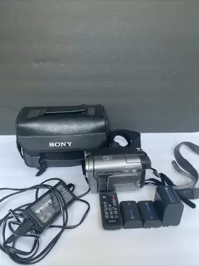 Dcr-trv285e Sony Dcrtrv285e Digital-8 Camcorder Handycam 3/ Batteries #2