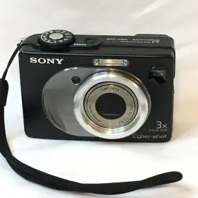 Dsc-w1 Sony Cyber-shot 5.1mp Digital Camera No Battery Card For Parts Only